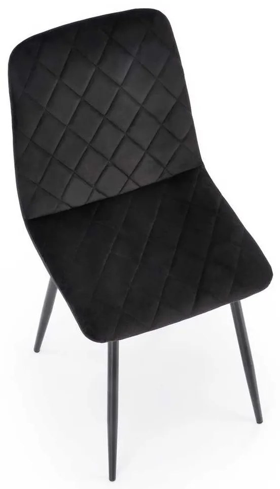 Scaun de bucătărie Sadie, negru