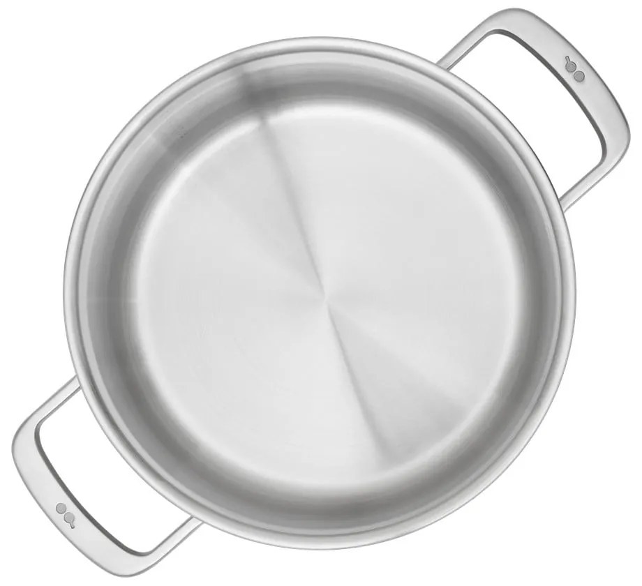 Cratiță cu capac din oțel inoxidabil 5,5 l adecvată pentru plita cu inducție Lucca 3.0 – FABINI