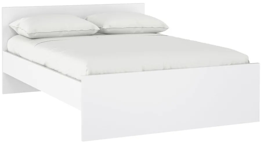 Pat matrimonial alb 160x200 cm Naia – Tvilum