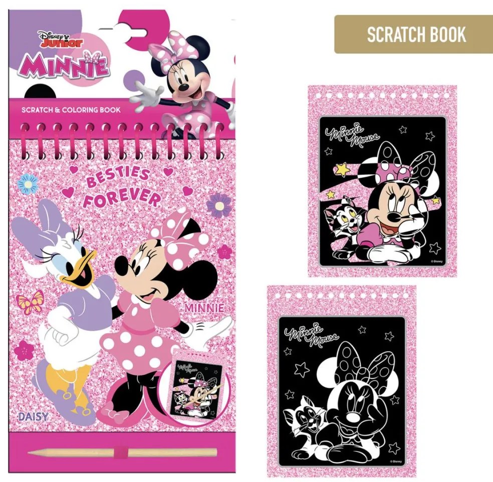 Disney Minnie Besties set de răzuire și colorare