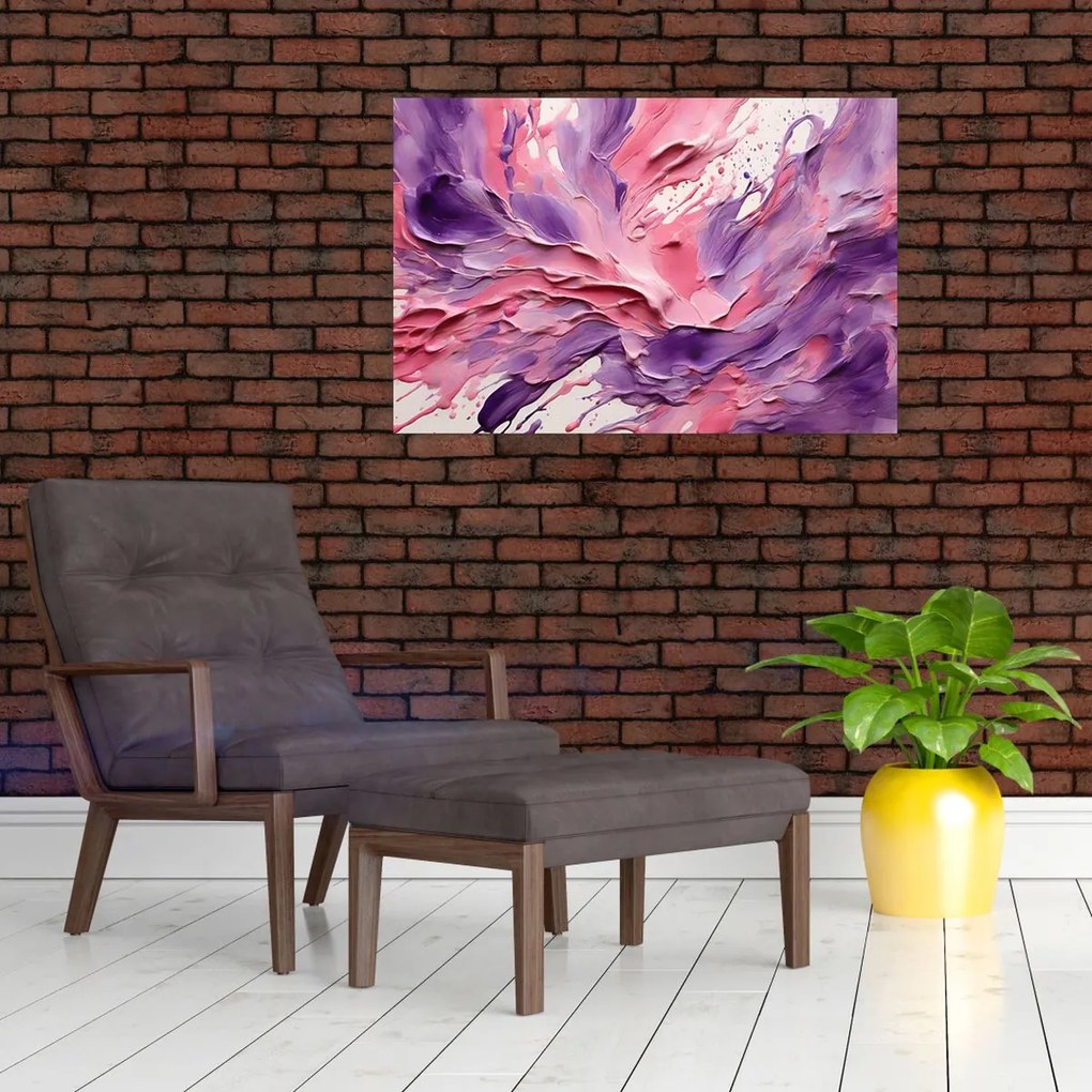Tablou - Abstracție romantică (90x60 cm)
