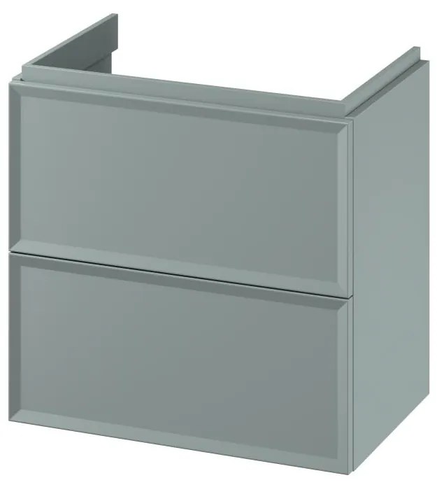 Cersanit S1021-009 - dulap suspendat sub lavoar MILLE SLIM 60 x 38 cm, mentă