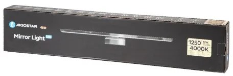 Aigostar - Corp de iluminat LED pentru oglindă de baie LED/12W/230V 4000K 60cm IP44 aluminiu