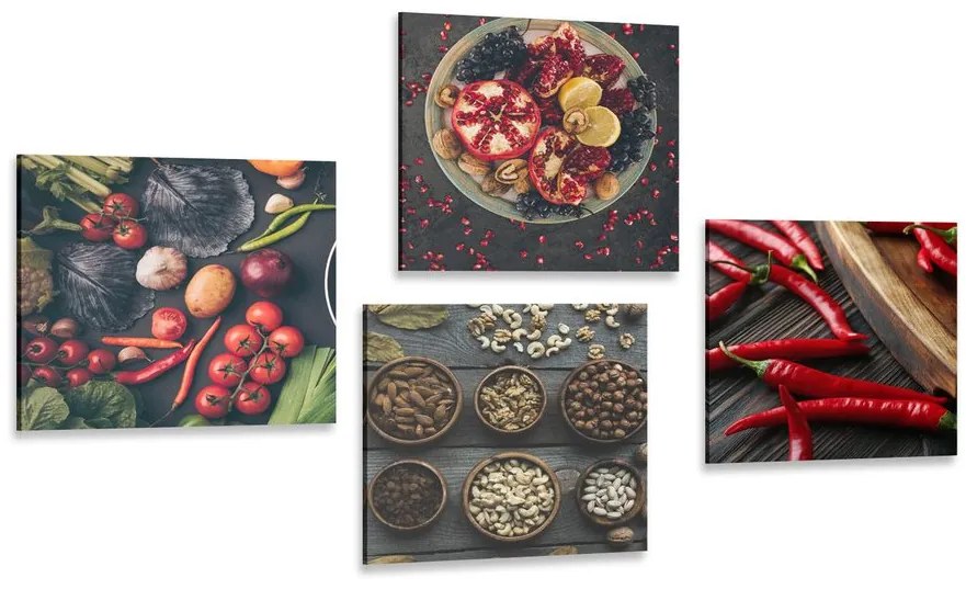 Set tablouri specialități culinare