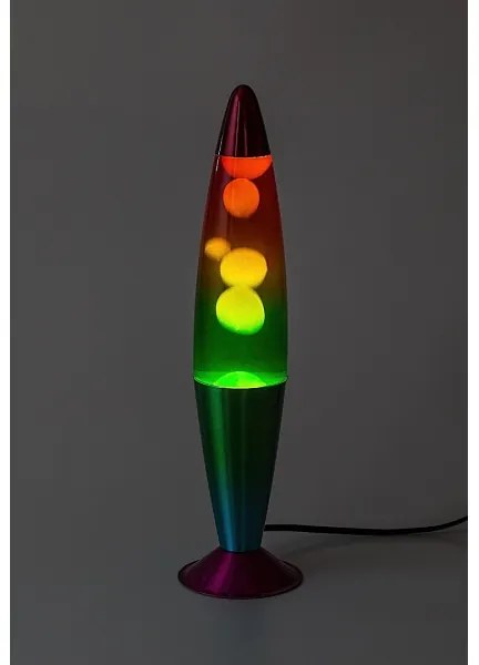 Lampă LED cu lavă Rabalux 76111 LOLLIPOP RAINBOW 2 LED/25W/230V