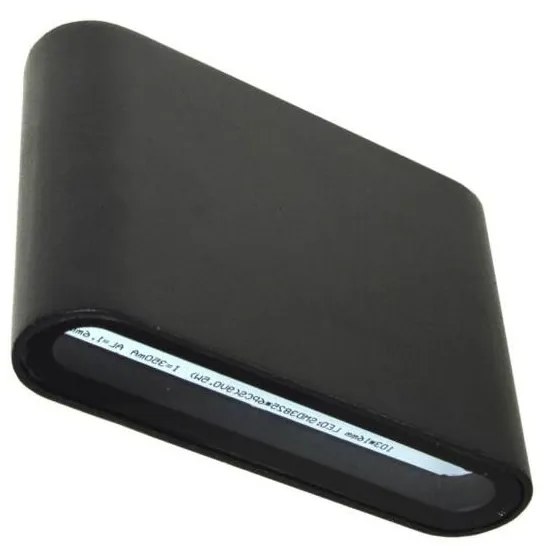 Aplică LED de exterior FLOW LED/3W/230V IP54 4000K antracit