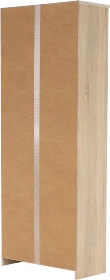 Dulap de birou, stejar sonoma/alb, JOHAN 2 NEW 05