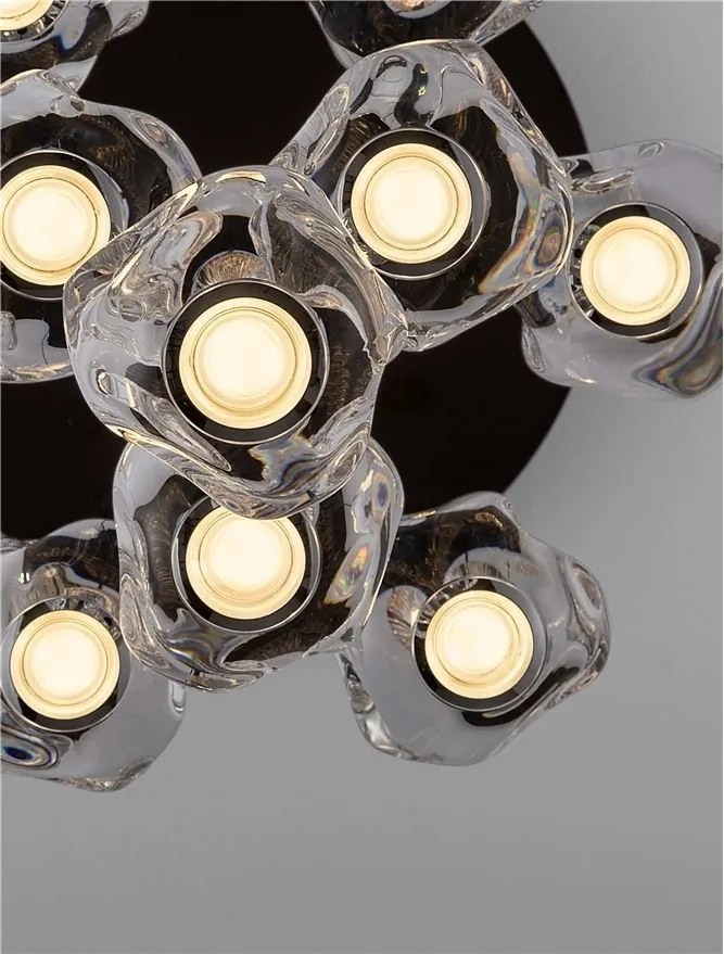 Lustra cu 10 pendule LED design modern IFOS
