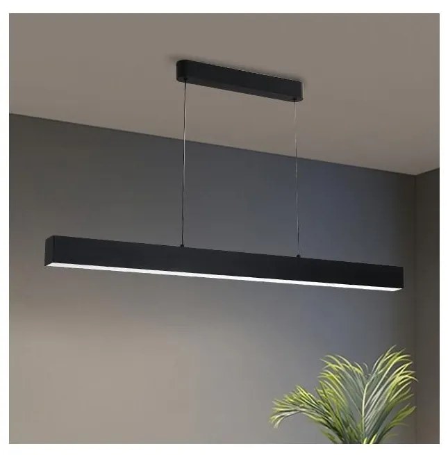 Lustră LED pe cablu Brilagi SLEEKLINE LED/40W/230V 3000/4500/6000K negru