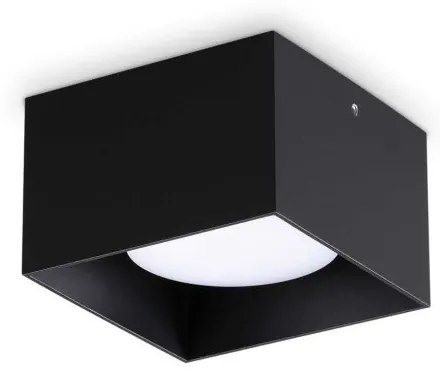Spot aplicat Spike pl1 square negru
