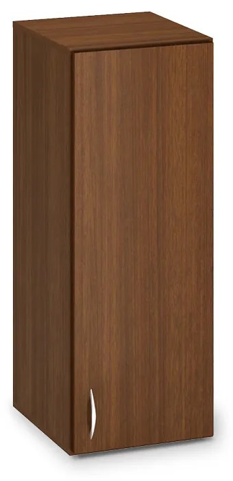 Dulap încorporat îngust ProOffice 40 x 47 x 104,5 cm, dreapta, nuc