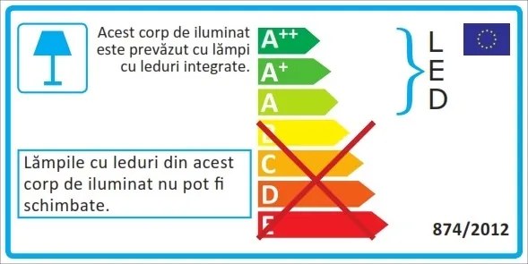 Set de 3 spoturi LED incastrabile pentru baie IP65 Leonis alb 4000K 49200101 NL