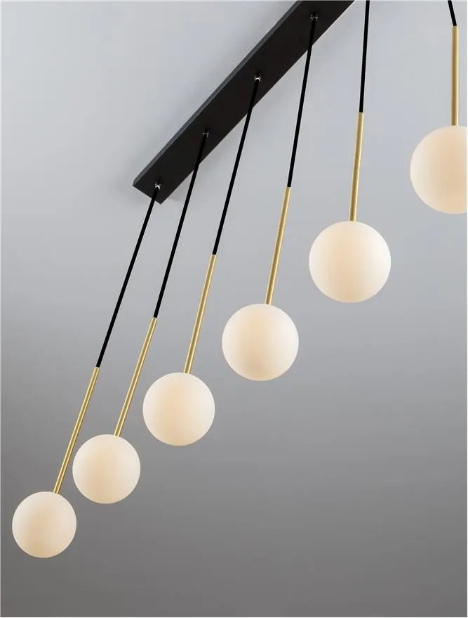 Lustra moderna cu 6 pendule SAVOY