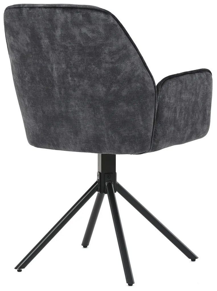 Set de scaune de sufragerie HC-511 BK4, 2 buc.