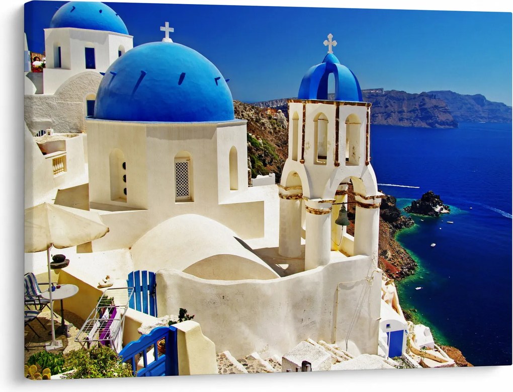Tablou - Santorini, Grecia (70x50 cm)