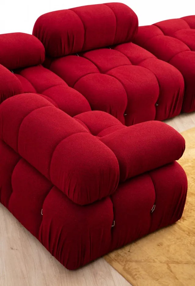 Fotoliu Modular Bubble L1, Rosu