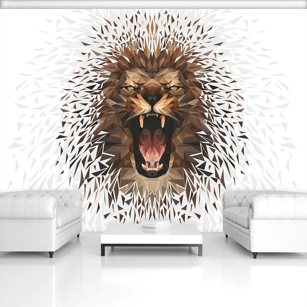 Fototapet - Leu (152,5x104 cm)