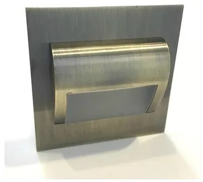 LED Iluminat scară DECORUS LED/1,2W/12V 3000K alamă