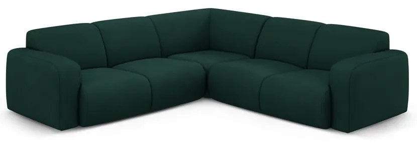 Colțar verde închis (cu colț variabil/în formă de ”L”) Molino – Micadoni Home