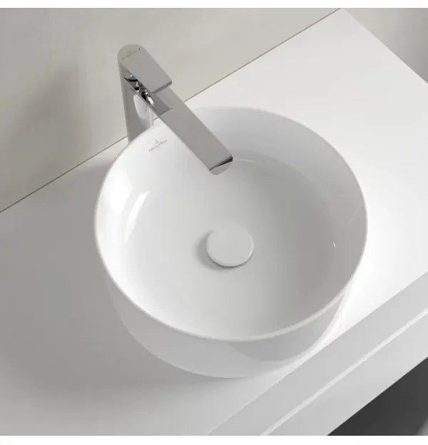 Pachet lavoar pe blat Villeroy&Boch Collaro si baterie Kludi Zenta SL, 4A184001+482560565