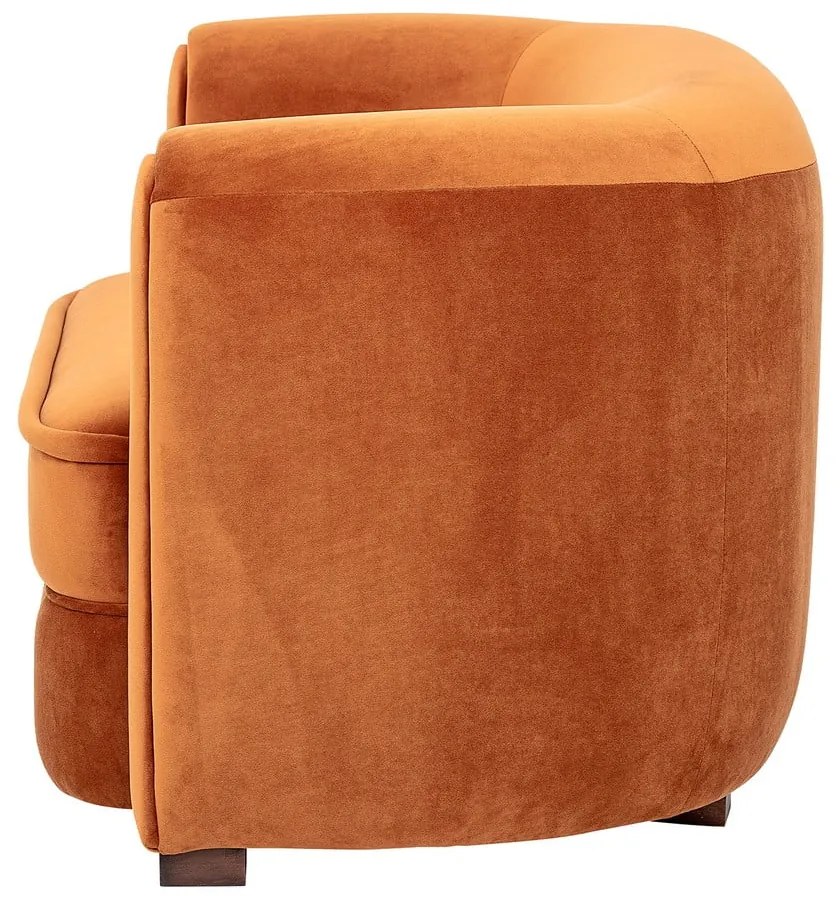 Canapea portocalie 152 cm Malala - Bloomingville