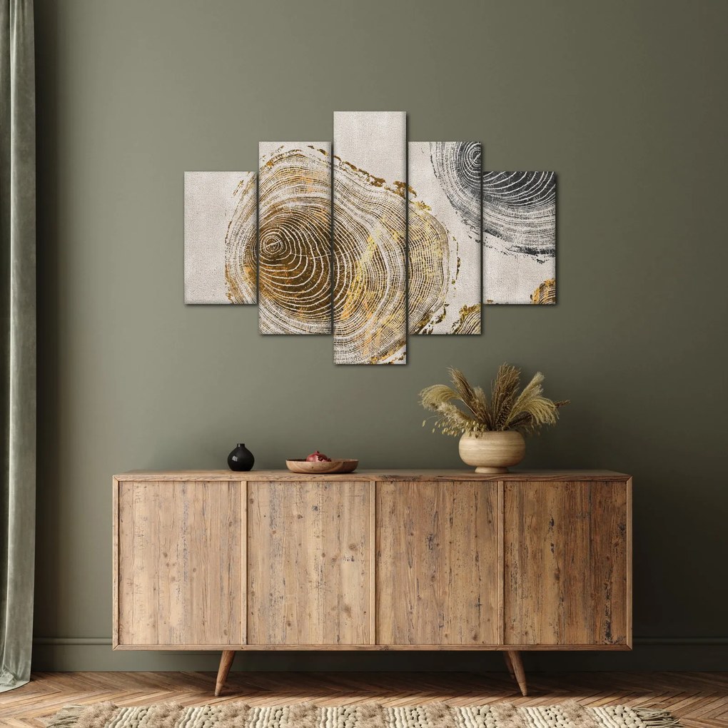 Tablou - Abstract triburi (150x105 cm)