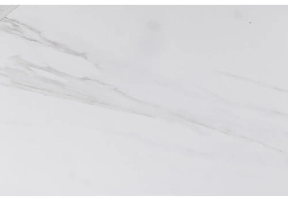 Măsuță de cafea albă rotundă cu blat ceramic ø 60 cm Malta – Actona