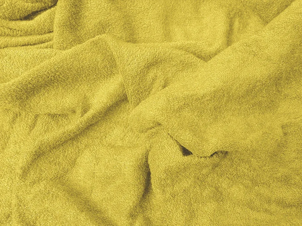 Cearsaf Frotir EXCLUSIVE 90x200 cm galben