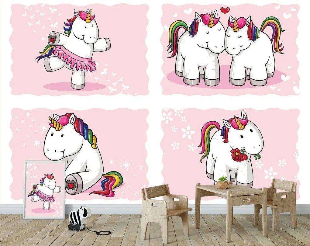 Fototapet - Unicorn (254x184 cm)
