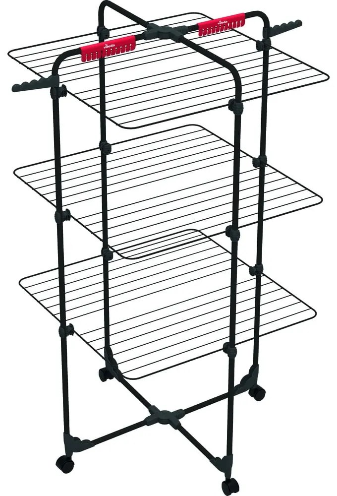 Uscător de rufe negru 30 m Mixer 3 – Vileda