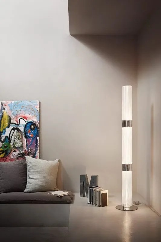 Lampadar modern design Art Deco realizata manual LA LOLLO gold