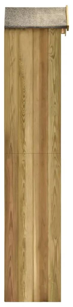 Sopron unelte de gradina, 36 x 36 x 163 cm, lemn de pin tratat 36 x 36 x 163 cm