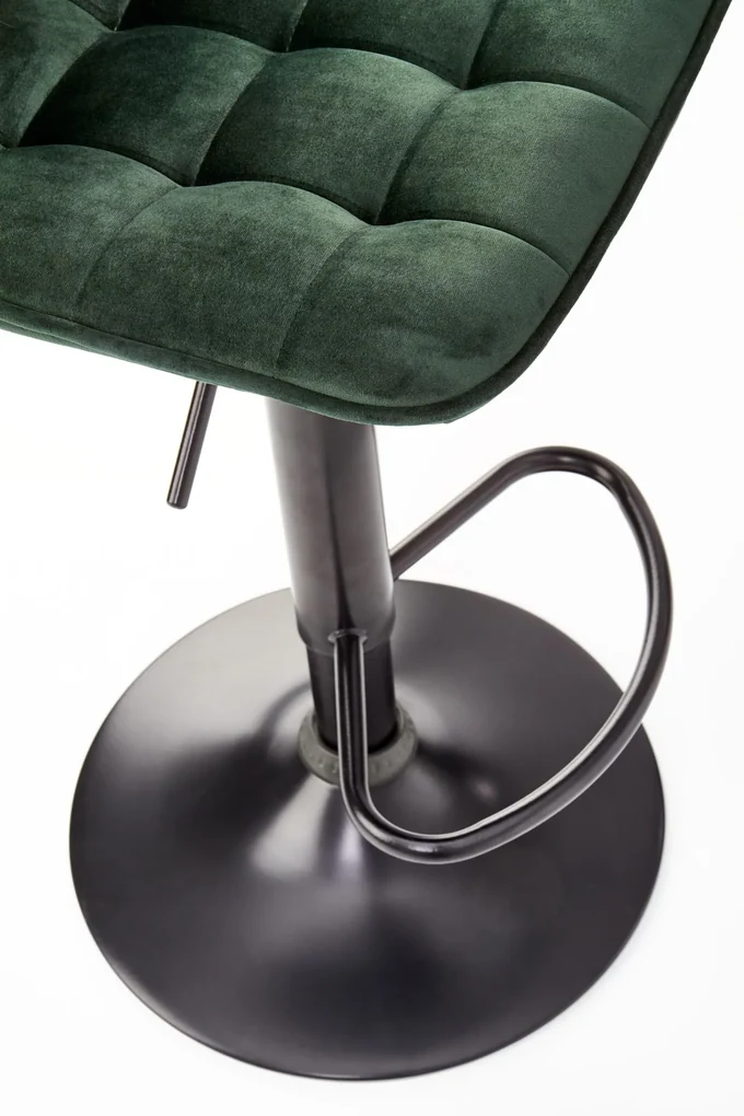 Scaun de bar tapitat H-95 - Verde