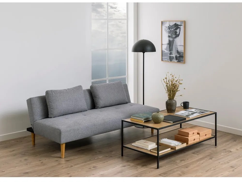 Canapea gri reglabilă/extensibilă 180 cm Matylda – Bonami Essentials