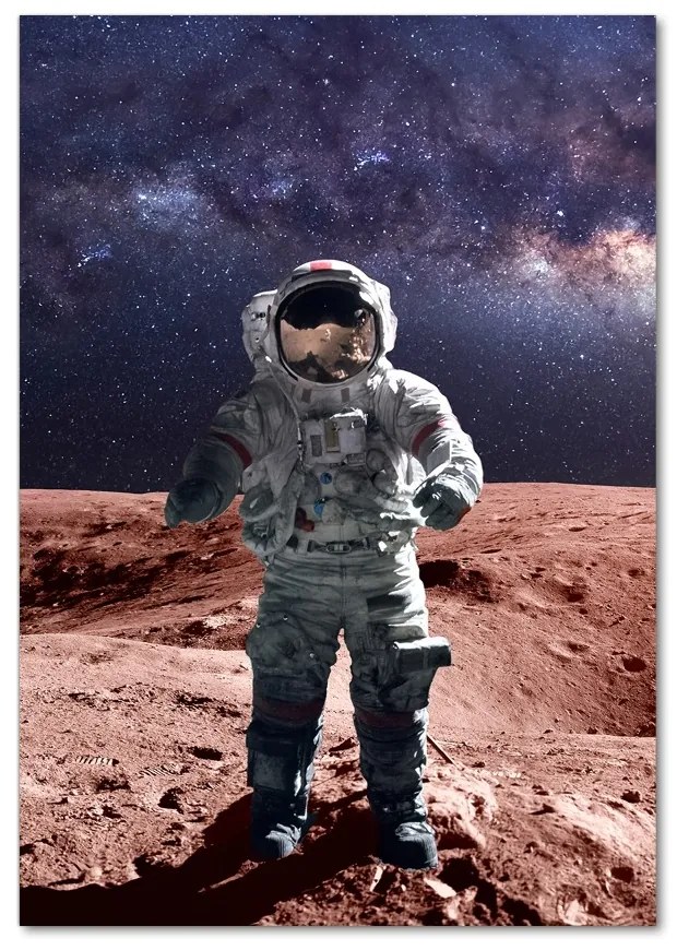 Fotografie imprimată pe sticlă Astronaut