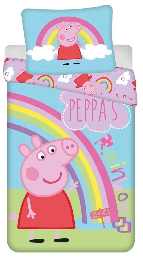 Lenjerie de pat Peppa Pig