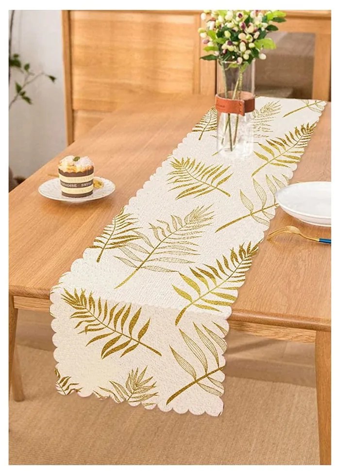 Napron de masă 45x140 cm Leaves – Minimalist Cushion Covers