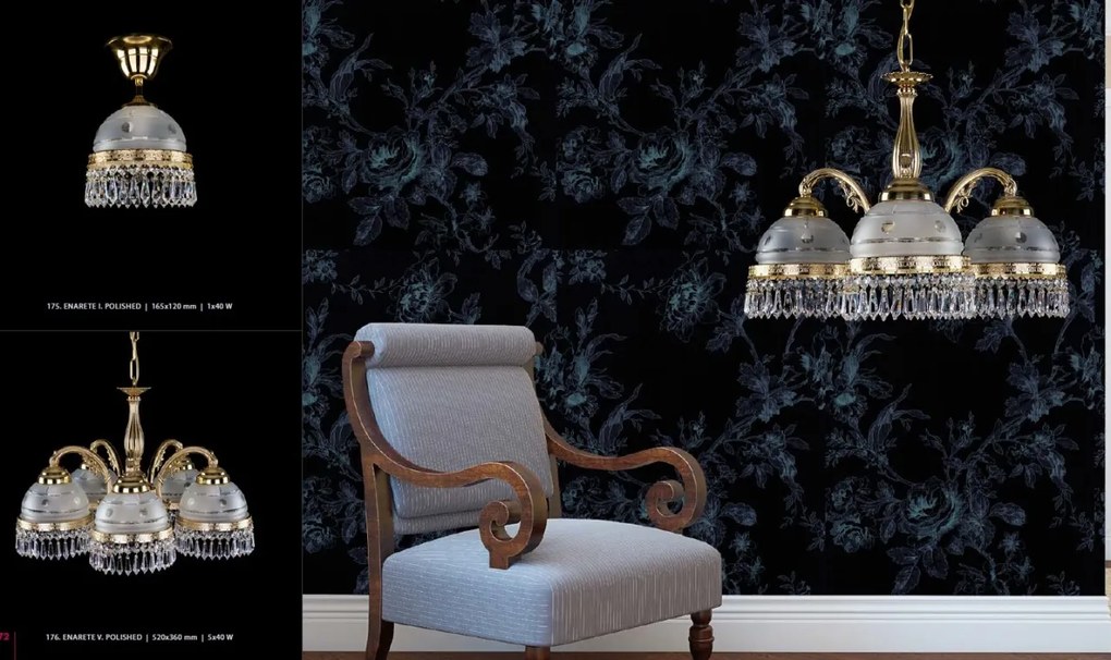 Lustra eleganta Cristal Bohemia Exclusive ENARETE I.