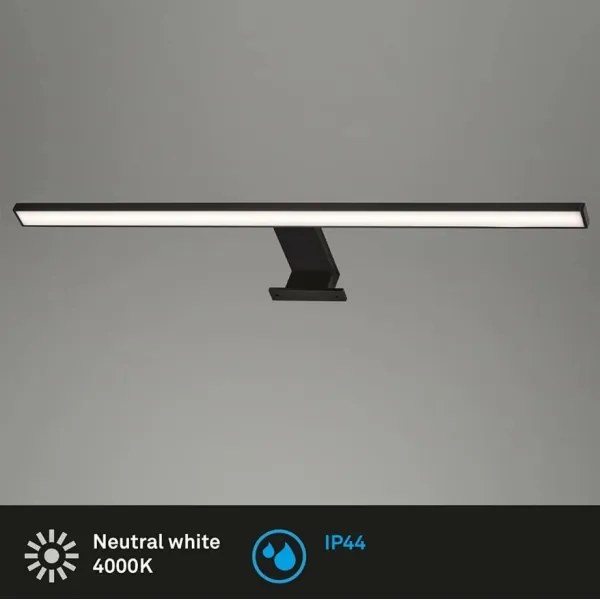 Aplică LED pentru oglindă de baie Briloner 2104-115 DUN LED/8W/230V 60 cm IP44