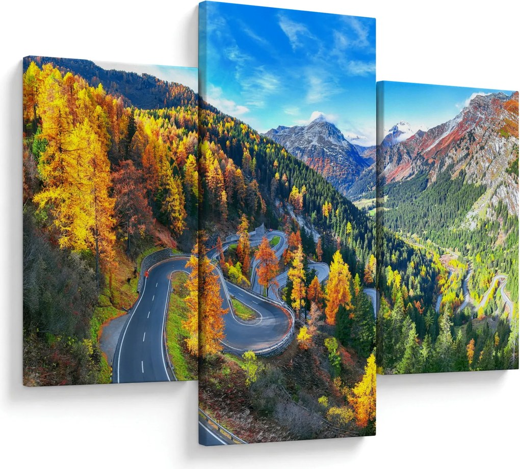 Tablou - Trecătoarea Malay Pass (90x60 cm)