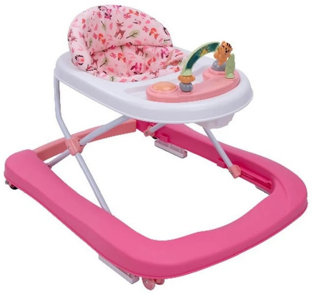 Premergator Premium 2 in 1 NOVOKIDS™ Little Bear Walker, Reglabil in 3 trepte de inaltime, Transformabil in antemergator, Roti silentioase, Cu