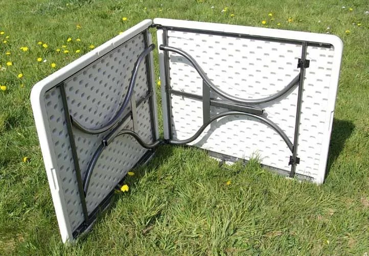 Masa de gradina rabatabila Garth 180 cm + 2 banci