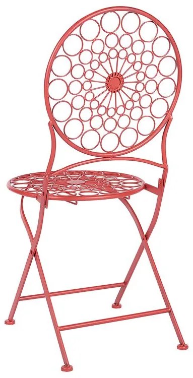 Set mobilier balcon Shealee (roșu). 1075824