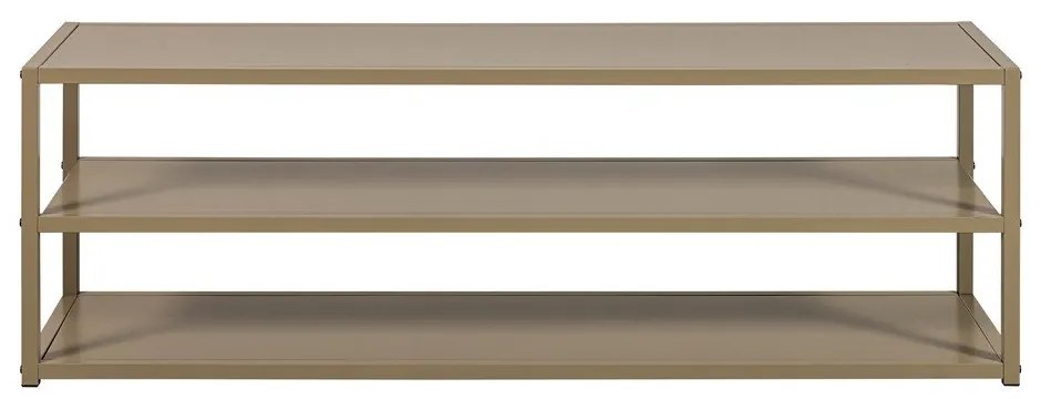 Comodă TV taupe din metal 120x40x35 cm Teun – WOOOD