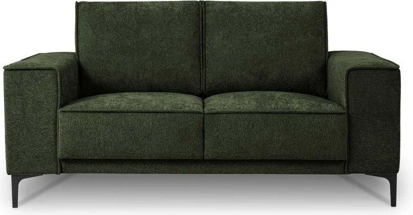 Canapea verde cu tapițerie din chenille 164 cm Copenhagen – Scandic