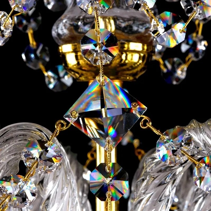 Candelabru Cristal Bohemia Exclusive 8 brate, diam. 66cm Donatela VIII CE