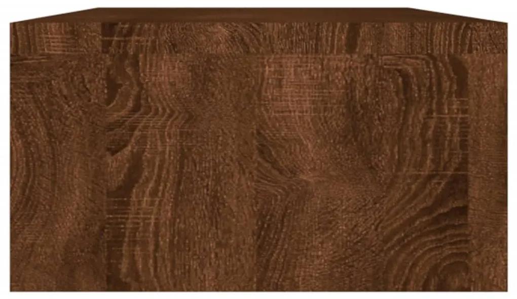 Suport pentru monitor stejar maro 100x24x13 cm lemn prelucrat Stejar brun