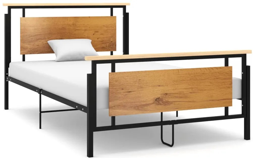 vidaXL Cadru de pat, 120x200 cm, metal
