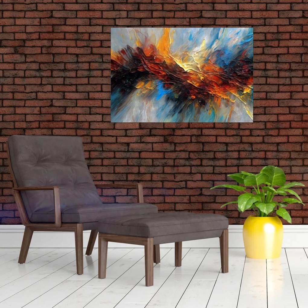 Tablou - Textura culorii (90x60 cm)