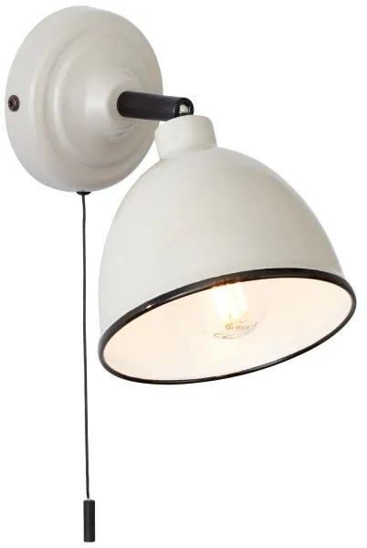 Spot de perete Brilliant TELIO 1xE14/28W/230V gri